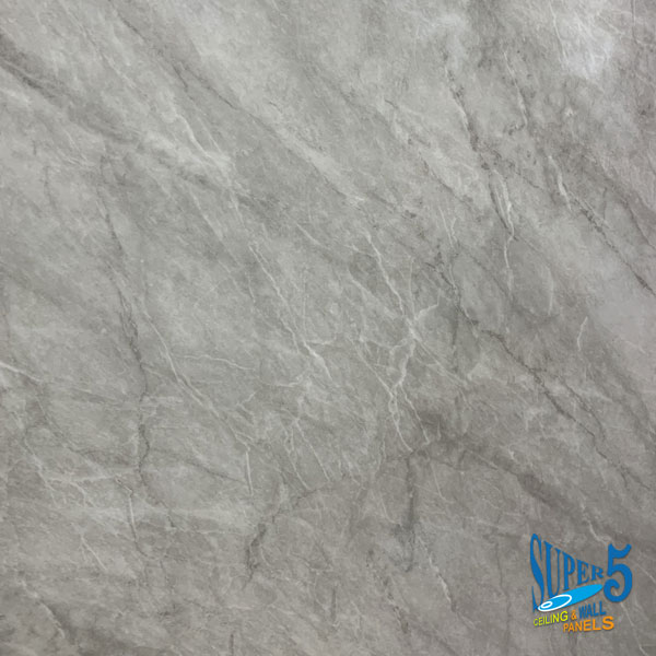Grey-Marble-Gloss-Wall-Panel Grey Marble PVC Wall Panel